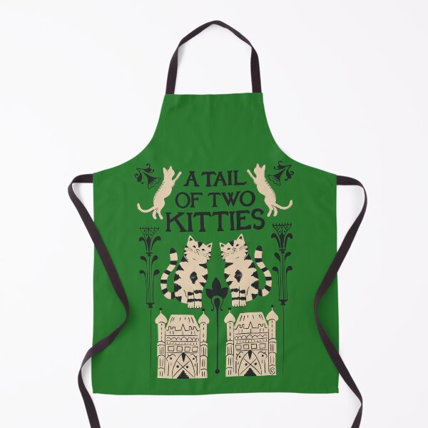 Item preview, A Tail of Two Kitties | Bookish Cat Pun, Classic Literature Pun With Cats designed and sold by Carrie Cantwell Art.