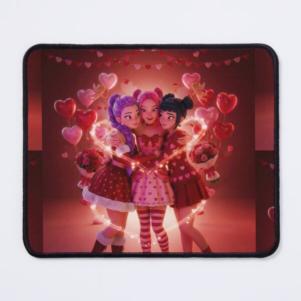 Item preview, Valentine's Day Demon Hunter / HUNTRIX kpop designed and sold by Fatih Reis.