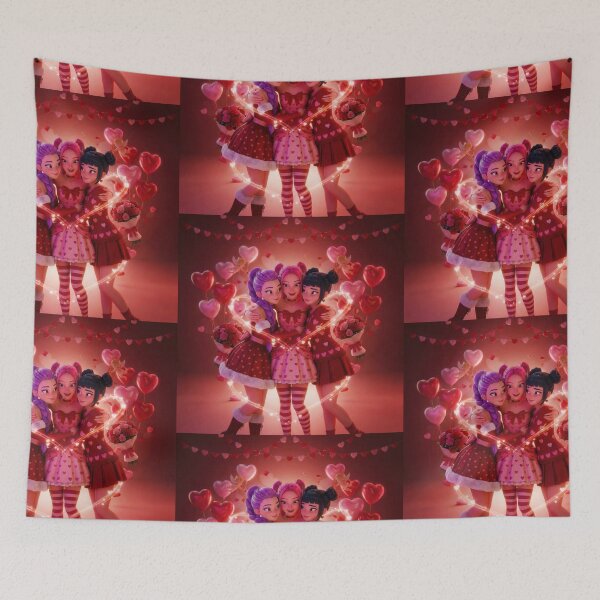 Item preview, Valentine's Day Demon Hunter / HUNTRIX kpop  designed and sold by Fatih Reis.