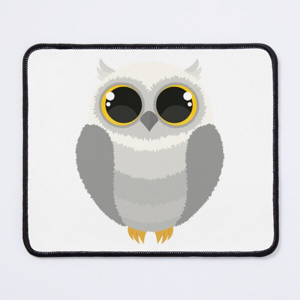 Item preview, Cute White Baby Owl designed and sold by Captain Creative.