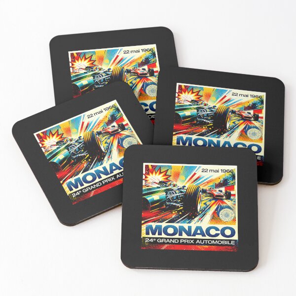 Item preview, Vintage Monaco Grand Prix 1966 Poster Varition designed and sold by Helios Be. Lavsh.