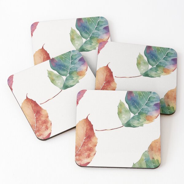 Item preview, Airy Watercolor Boho Leaf Repeat Pattern designed and sold by sana designer.