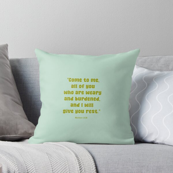 Item preview, COME TO ME, ALL OF YOU WHO ARE WEARY... designed and sold by thehappyintrovert .