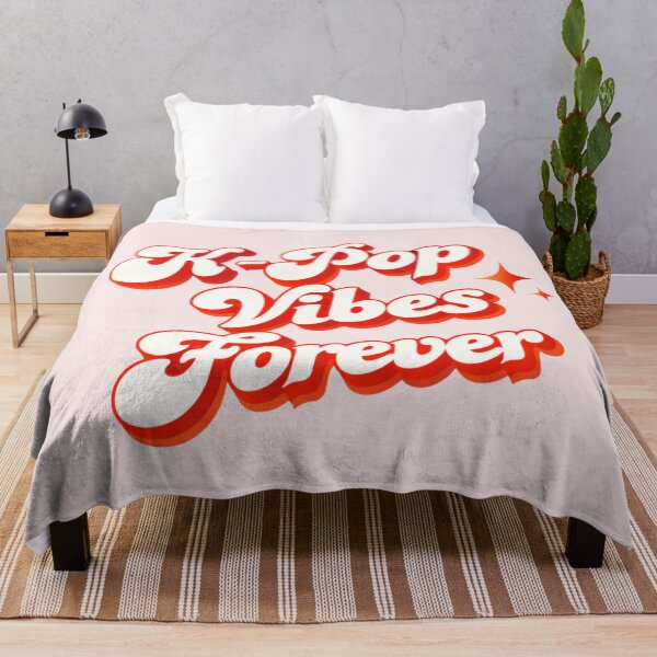 Item preview, K-Pop Vibes Forever – Retro Script Design designed and sold by mycreastyle.
