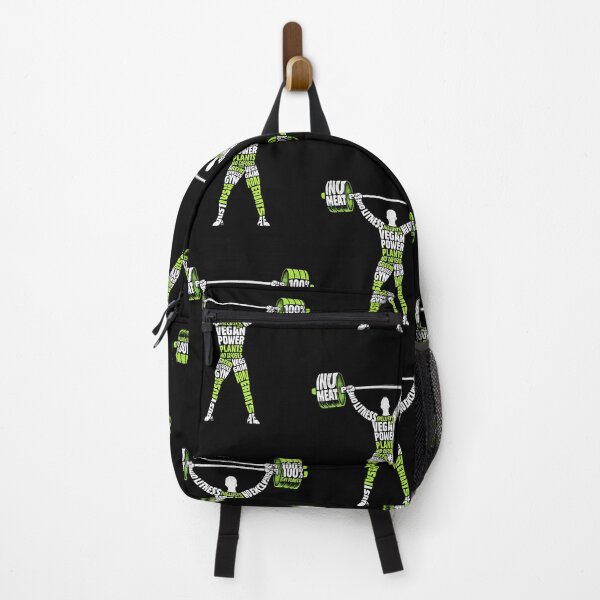 Item preview, Vegan Power Lifter – 100% Plants No Meat Gym Graphic designed and sold by VibeOffline Studio.
