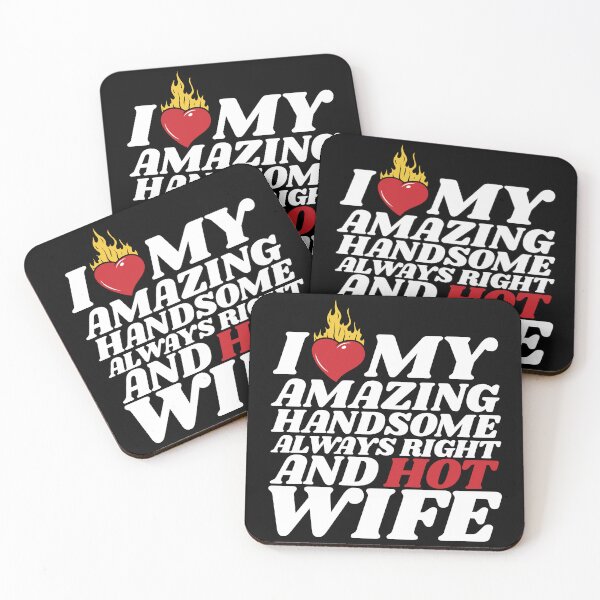 Item preview, I Love My Hot Wife designed and sold by MixedVibes Co..