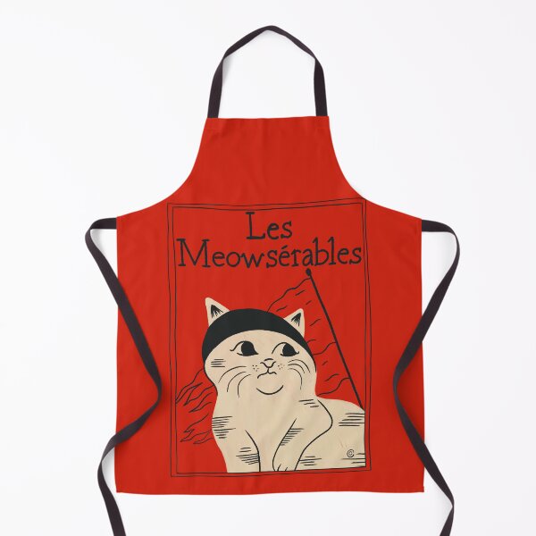 Item preview, Les Meowserables | Bookish Cat Pun, Classic Theatre Literature Pun With Cats, Theater Poster, Bookish Gifts, Victor Hugo Les Miserables designed and sold by Carrie Cantwell Art.