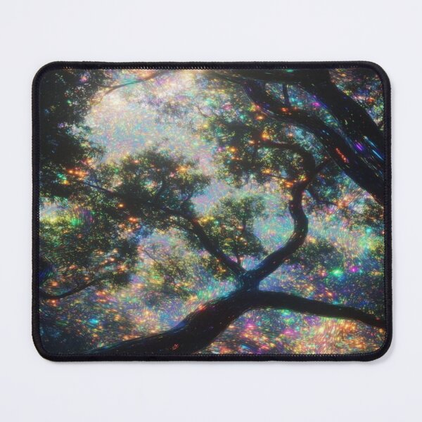 Item preview, Colorful Glittering Forest Branches Artwork  designed and sold by NivyasArtistry.