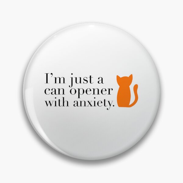 Item preview, Can Opener with Anxiety - Orange designed and sold by killercrow.