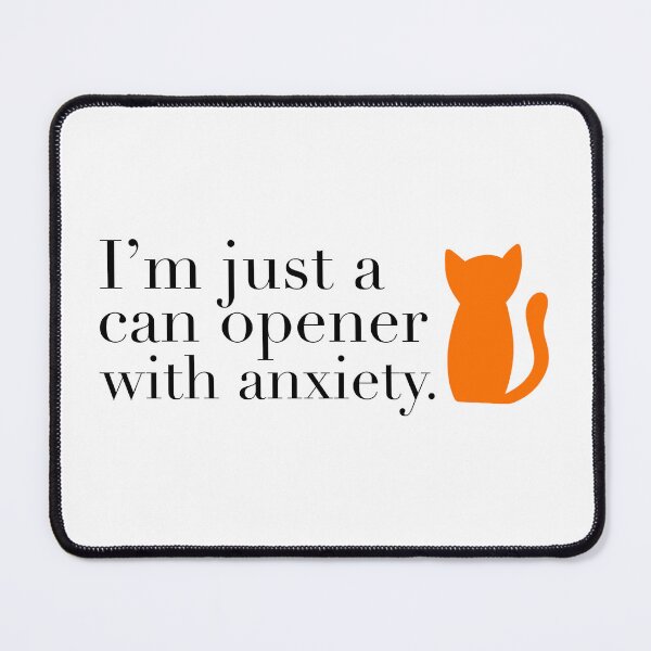 Item preview, Can Opener with Anxiety - Orange designed and sold by killercrow.