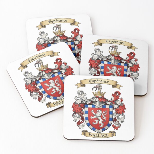 Item preview, The Wallace Family Coat of Arms designed and sold by BagTown Clans.