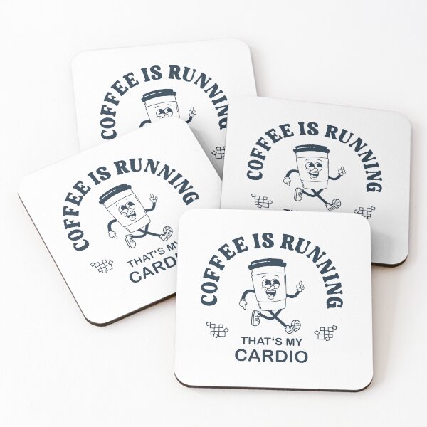 Item preview, Coffee Is Running Thats My Cardio designed and sold by CreareAT.