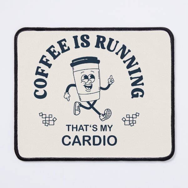 Item preview, Coffee Is Running Thats My Cardio designed and sold by CreareAT.