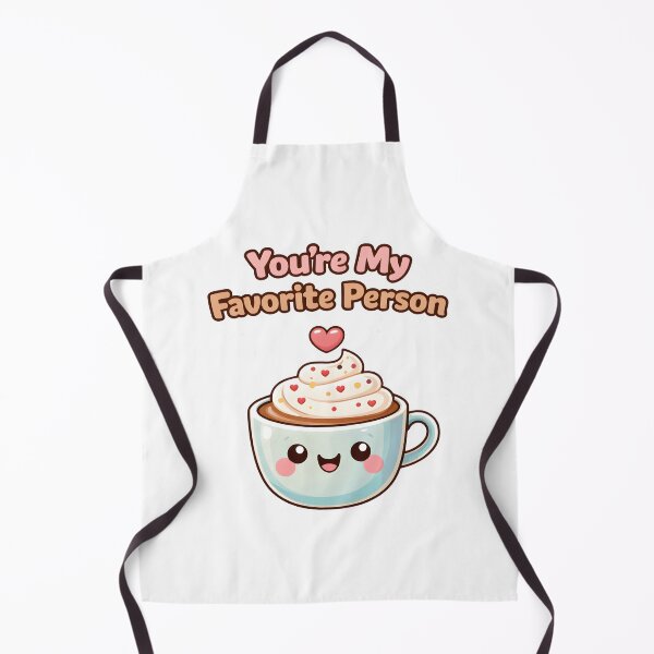 Item preview, You're My Favourite Person Cute Coffee Love Design. designed and sold by The-T-In-Retro.
