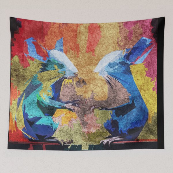 Item preview, Abstract ratts designed and sold by kinpirks.