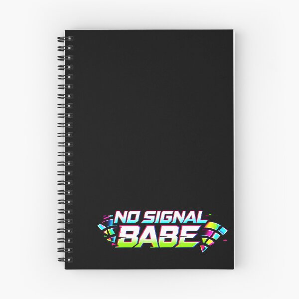 Item preview, No Signal Babe – Y2K Glitch Cyber Aesthetic Typography Design designed and sold by R3X .