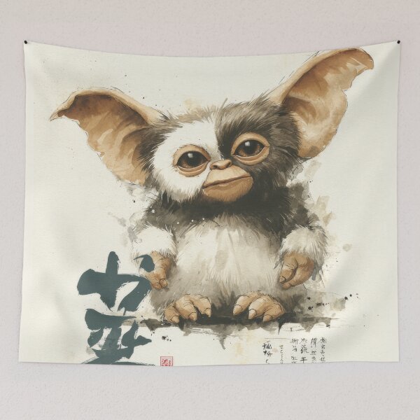 Item preview, Gizmo Sumi-e designed and sold by AnimeArsenalPrints.