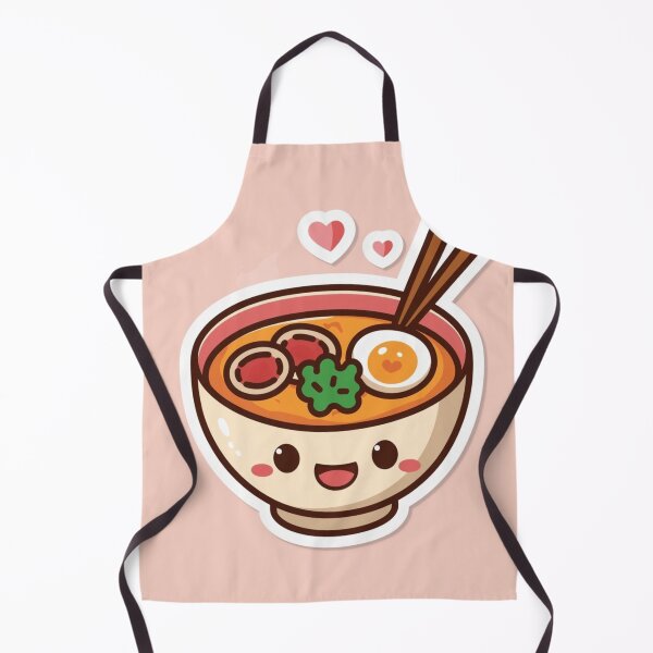 Item preview, Kawaii Happy Ramen Bowl Chibi Sticker designed and sold by soldbyelijah.