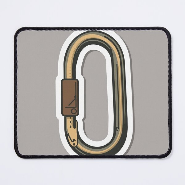 Item preview, Rock Climbing Carabiner Sticker designed and sold by soldbyelijah.