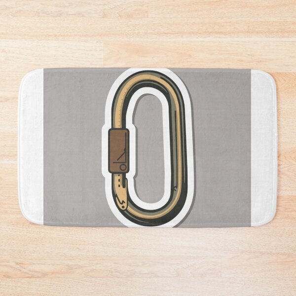 Item preview, Rock Climbing Carabiner Sticker designed and sold by soldbyelijah.