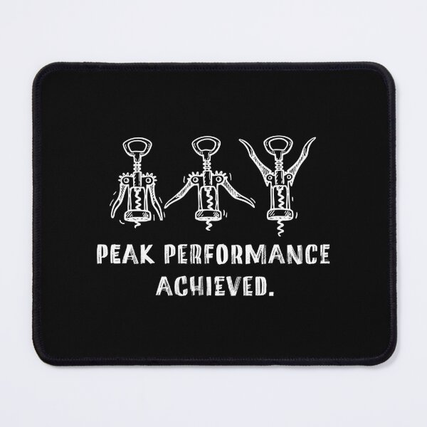 Item preview, Peak Performance Achieved Corkscrew Workout Illustration designed and sold by CreareAT.