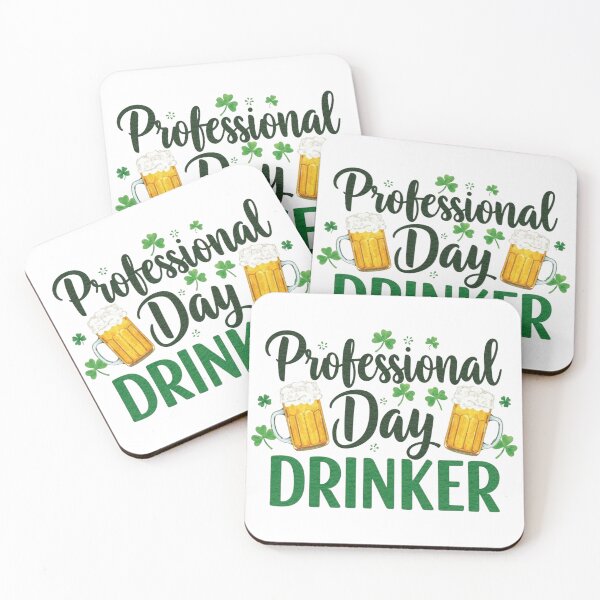 Item preview, St Patricks day, Day Drinker Vibes designed and sold by Inappropriate Ink.