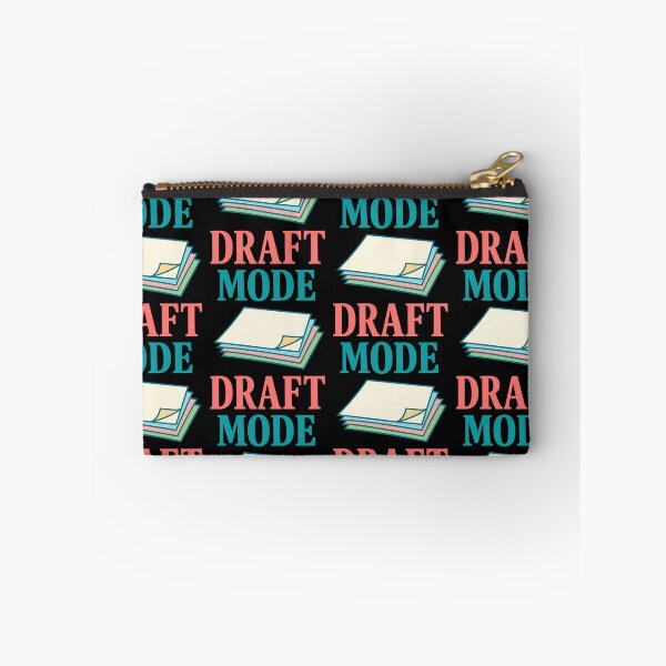Item preview, Draft Mode Writing and Creative Work in Progress Design designed and sold by TeeTimeTreasure.