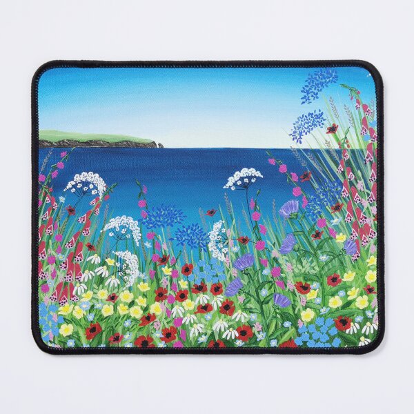 Item preview, Sun Kissed Summer - contemporary Cornwall artwork designed and sold by ElisaTruemanArt.