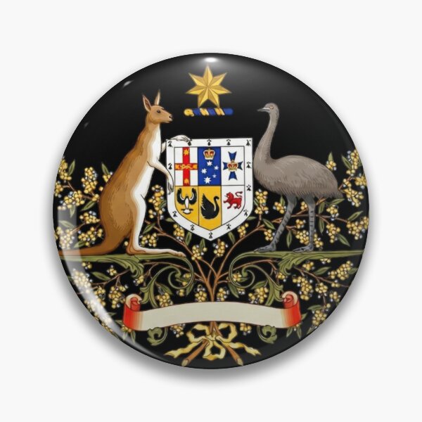 Item preview, Classic Australia Coat of Arms - Est 1901 Heritage Emblem designed and sold by Shopeon Designs.