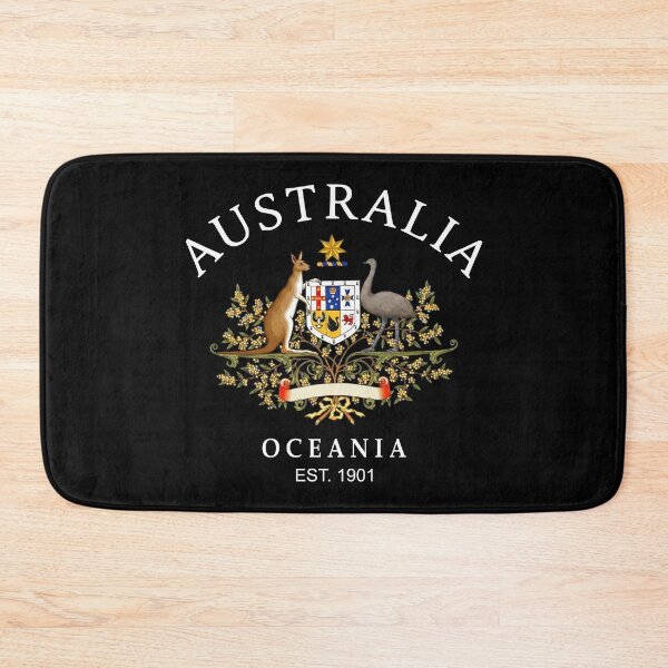 Item preview, Classic Australia Coat of Arms - Est 1901 Heritage Emblem designed and sold by Shopeon Designs.
