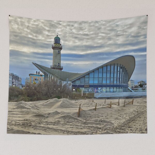 Item preview, The Teepott with the old lighthouse in Warnemünde designed and sold by MarionsArt.