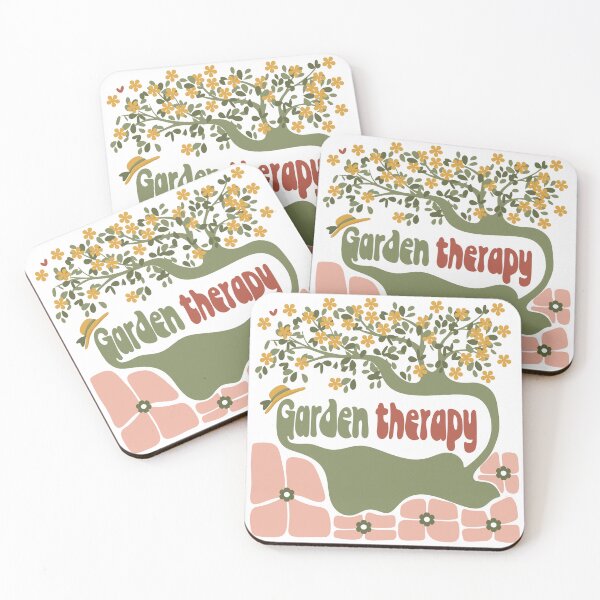 Item preview, Garden therapy graphic design designed and sold by Clara Fruggeri.