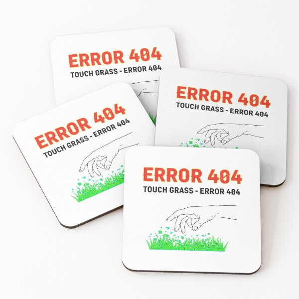 Item preview, Touch Grass Error 404 – Funny Internet Meme Shirt designed and sold by Imaginarium of Chaos falcon88 .