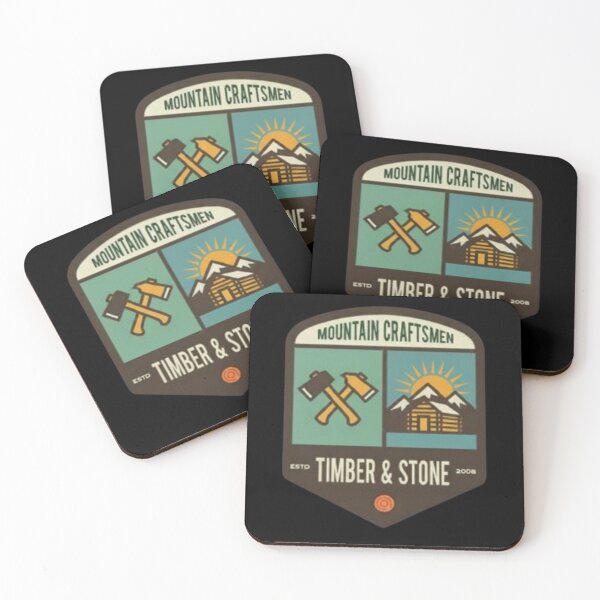 Item preview, Mountain Craftsmen – Timber & Stone Logo designed and sold by Dogandesighn.