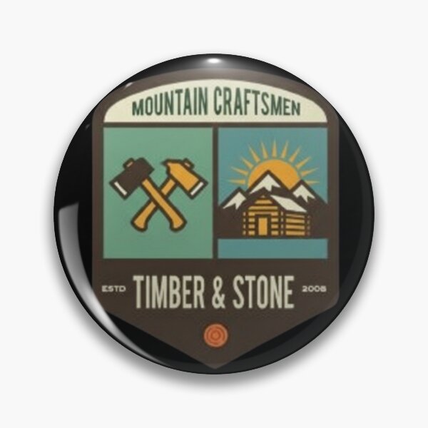 Item preview, Mountain Craftsmen – Timber & Stone Logo designed and sold by Dogandesighn.