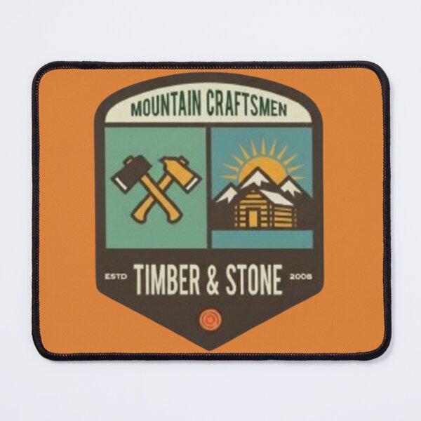 Item preview, Mountain Craftsmen – Timber & Stone Logo designed and sold by Dogandesighn.