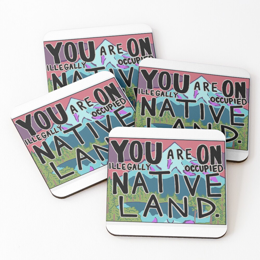 Item preview, Coasters (Set of 4) designed and sold by Inkymonsters.