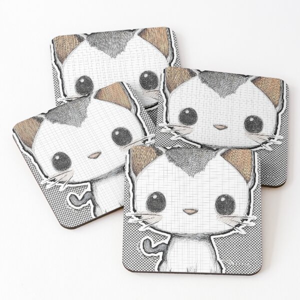 Item preview, Cute Cat Illustration Cartoon Style designed and sold by Grafititee.