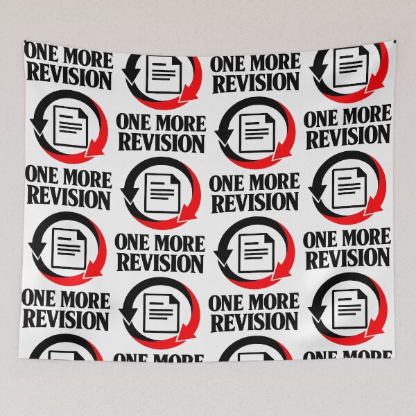 Item preview, One More Revision Infinite Loop for Writers and Authors designed and sold by TeeTimeTreasure.