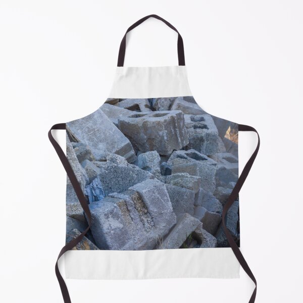 Item preview, Rugged Pile Of Concrete Blocks And Debris In Outdoor Construction Site designed and sold by Nmallia.