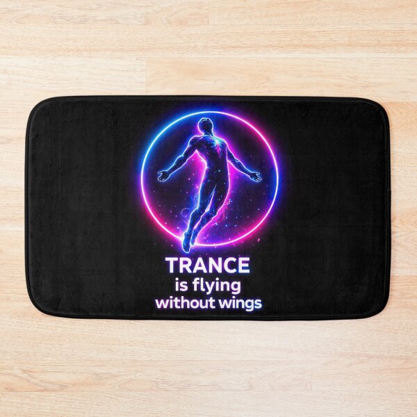 Item preview, Trance Is Flying Without Wings – Neon Transcendent Vision designed and sold by Dominik1994.