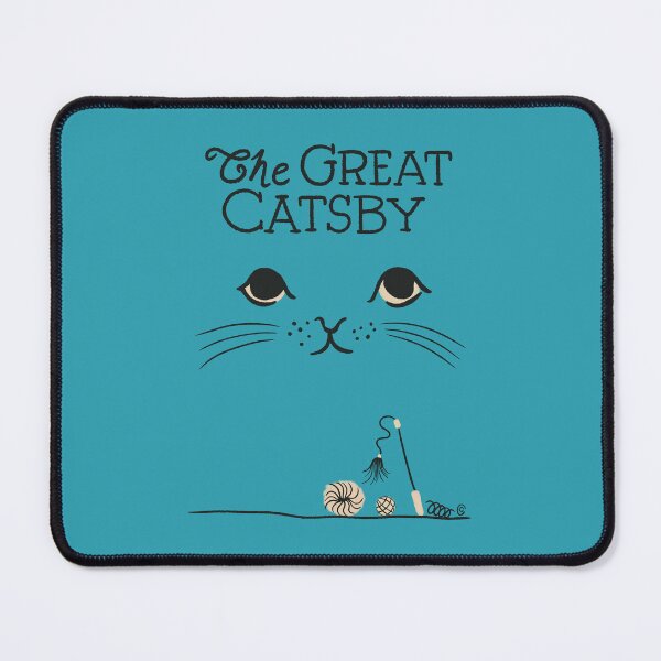 Item preview, The Great Catsby | Bookish Cat Pun, Classic Literature Pun With Cats, Bookish Gifts, The Great Gatsby, F. Scott Fitzgerald designed and sold by Carrie Cantwell Art.