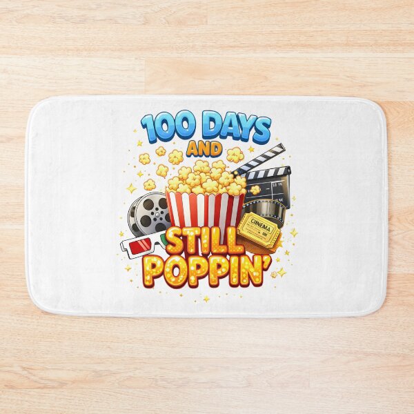 Item preview, 100 Days And Still Poppin Movie Theme Teacher 100th Day Of School Film Popcorn Shirt designed and sold by JaaCreativeShop.