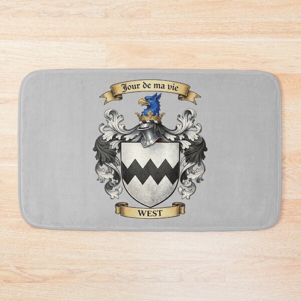 Item preview, The West Family Coat of Arms designed and sold by BagTown Clans.