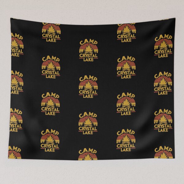 Item preview, Camp Crystal Lake Retro designed and sold by ChunkByChunk.