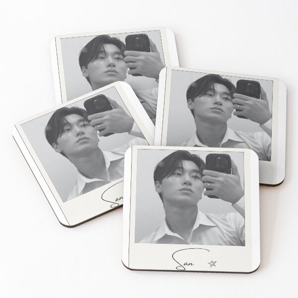 Item preview, Kpop San Ateez Photo designed and sold by StarBunnyDesign.