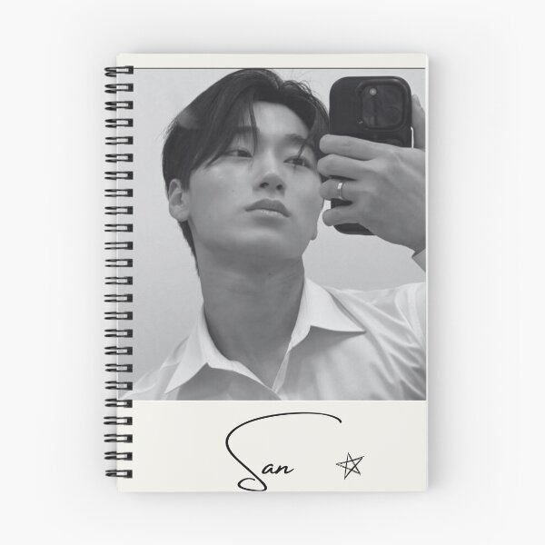 Item preview, Kpop San Ateez Photo designed and sold by StarBunnyDesign.