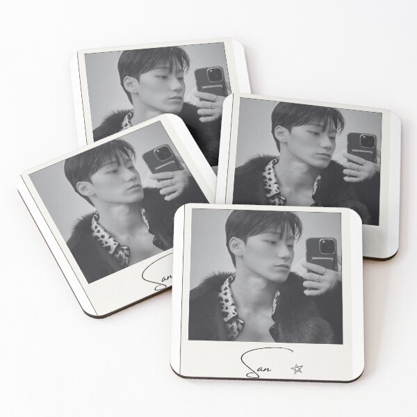 Item preview, Kpop San Ateez Photo designed and sold by StarBunnyDesign.