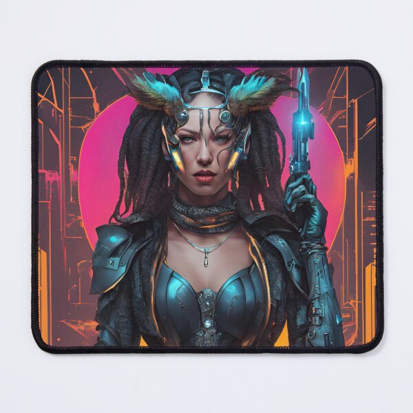 Item preview, Cyborg girl Warrior 5 designed and sold by Neon G.