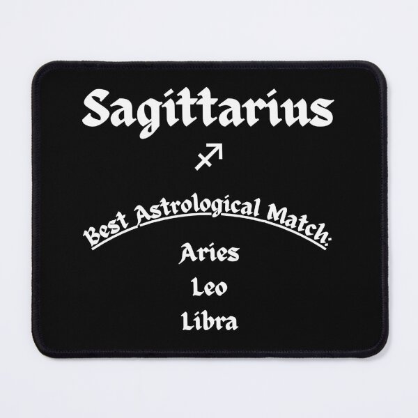 Item preview, Sagittarius Best Astrological Match – Zodiac Compatibility Design designed and sold by MOKRONOS.
